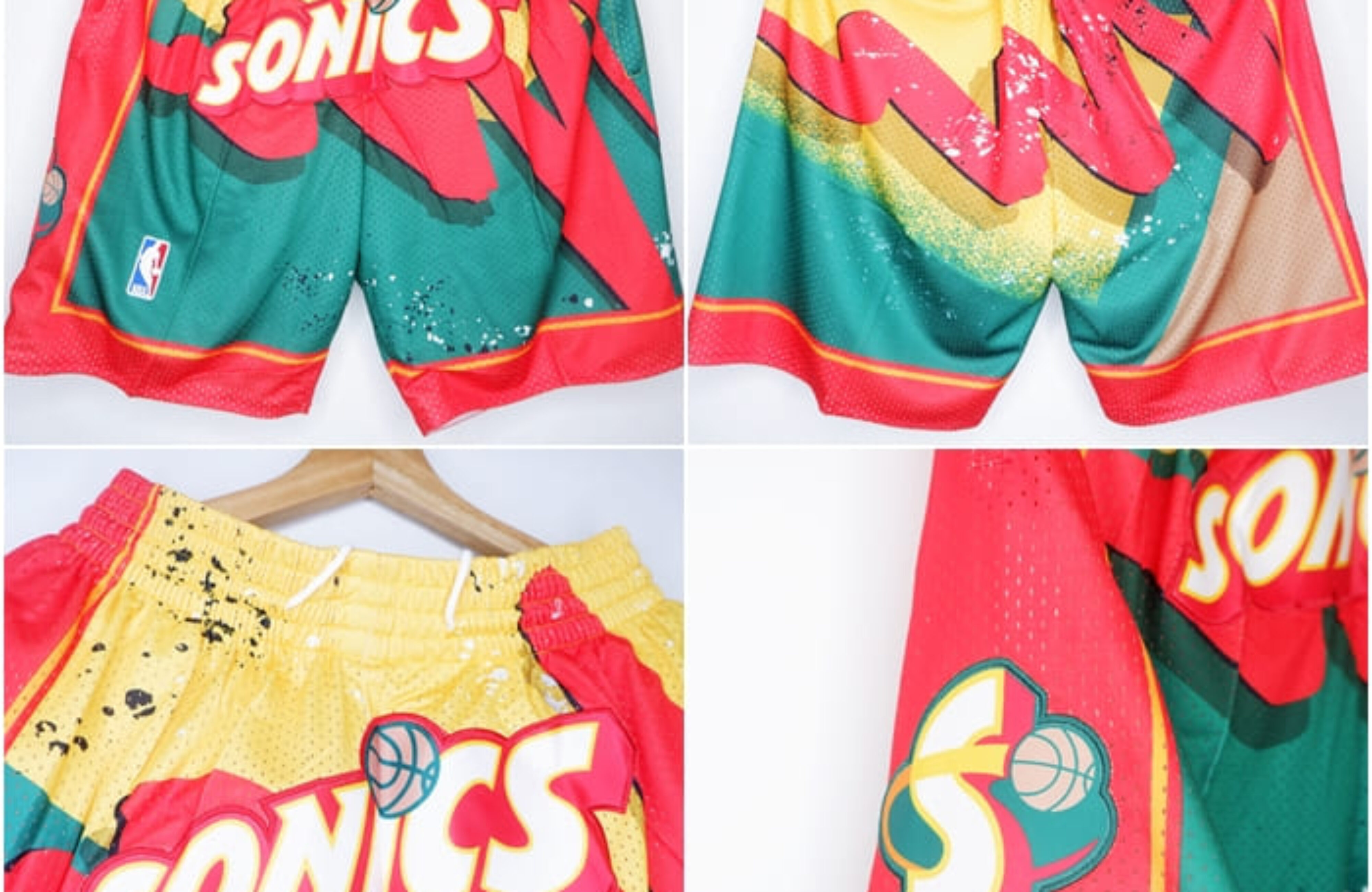 HOOPS SONICS MERAH HIJAU