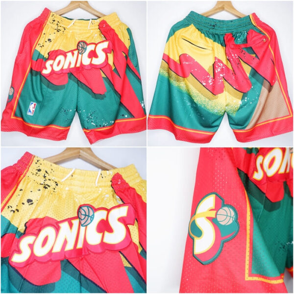 HOOPS SONICS MERAH HIJAU