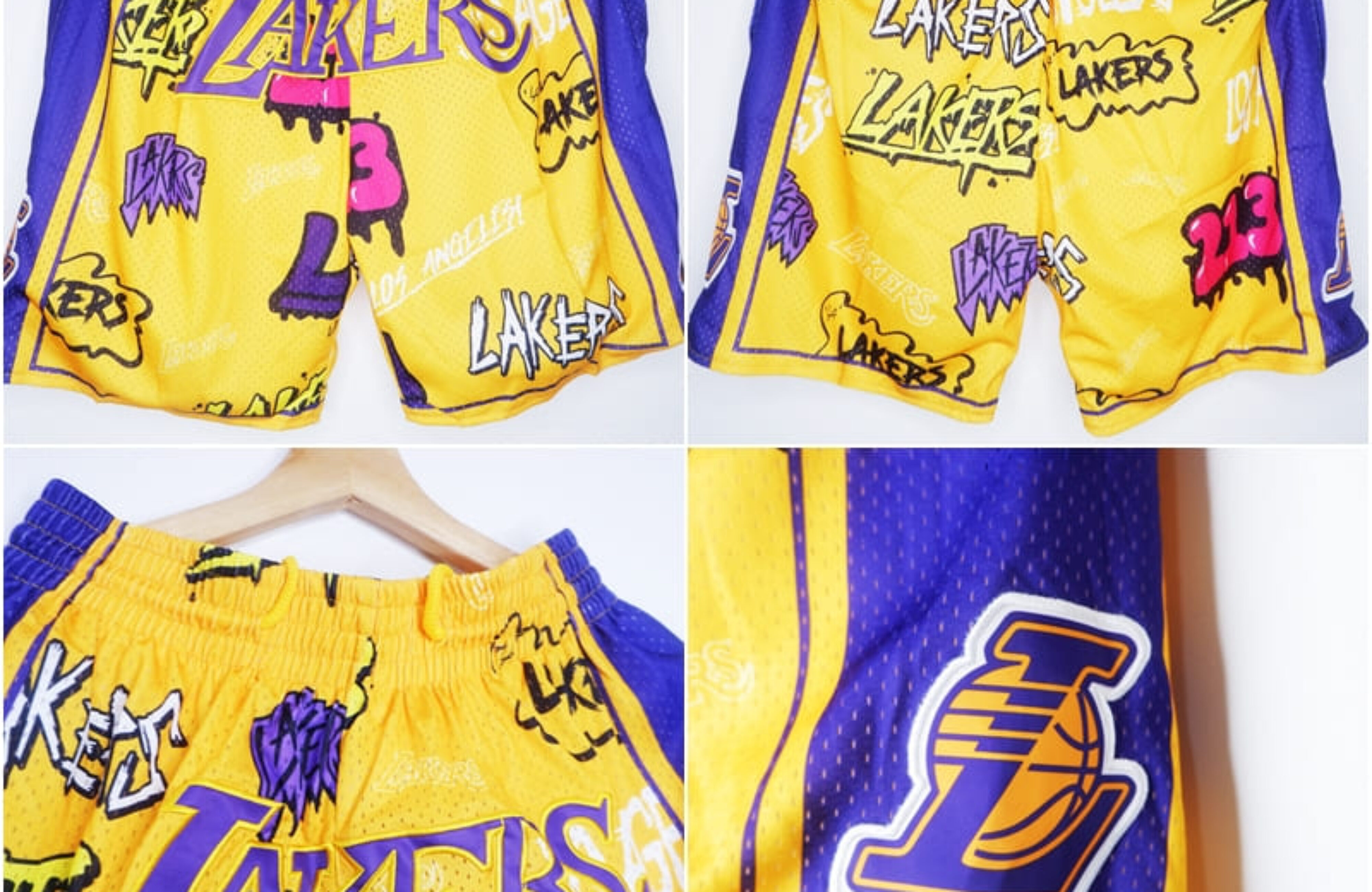 STICKERS LAKERS KUNING