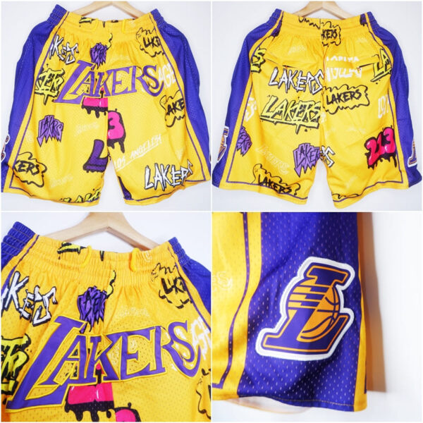 STICKERS LAKERS KUNING