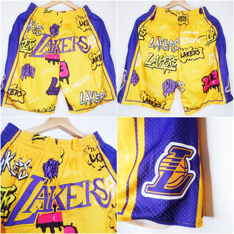 STICKERS LAKERS KUNING