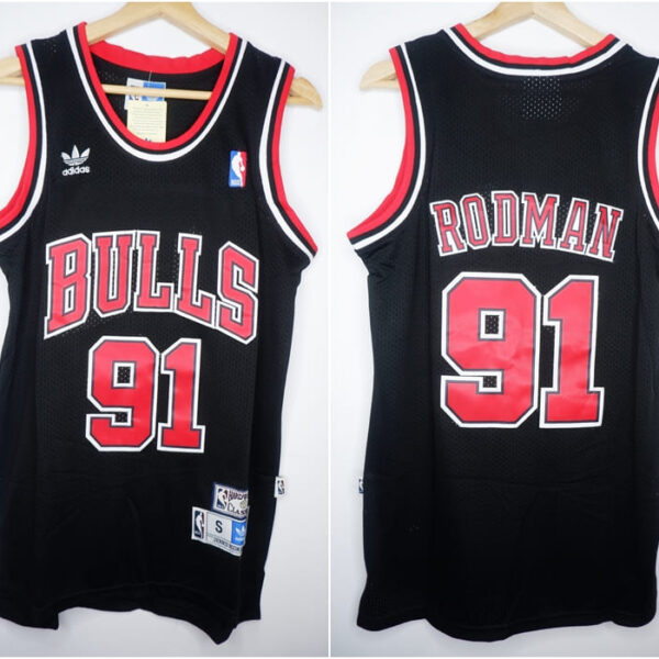 CLASSIC HWC BULLS #91 RODMAN HITAM
