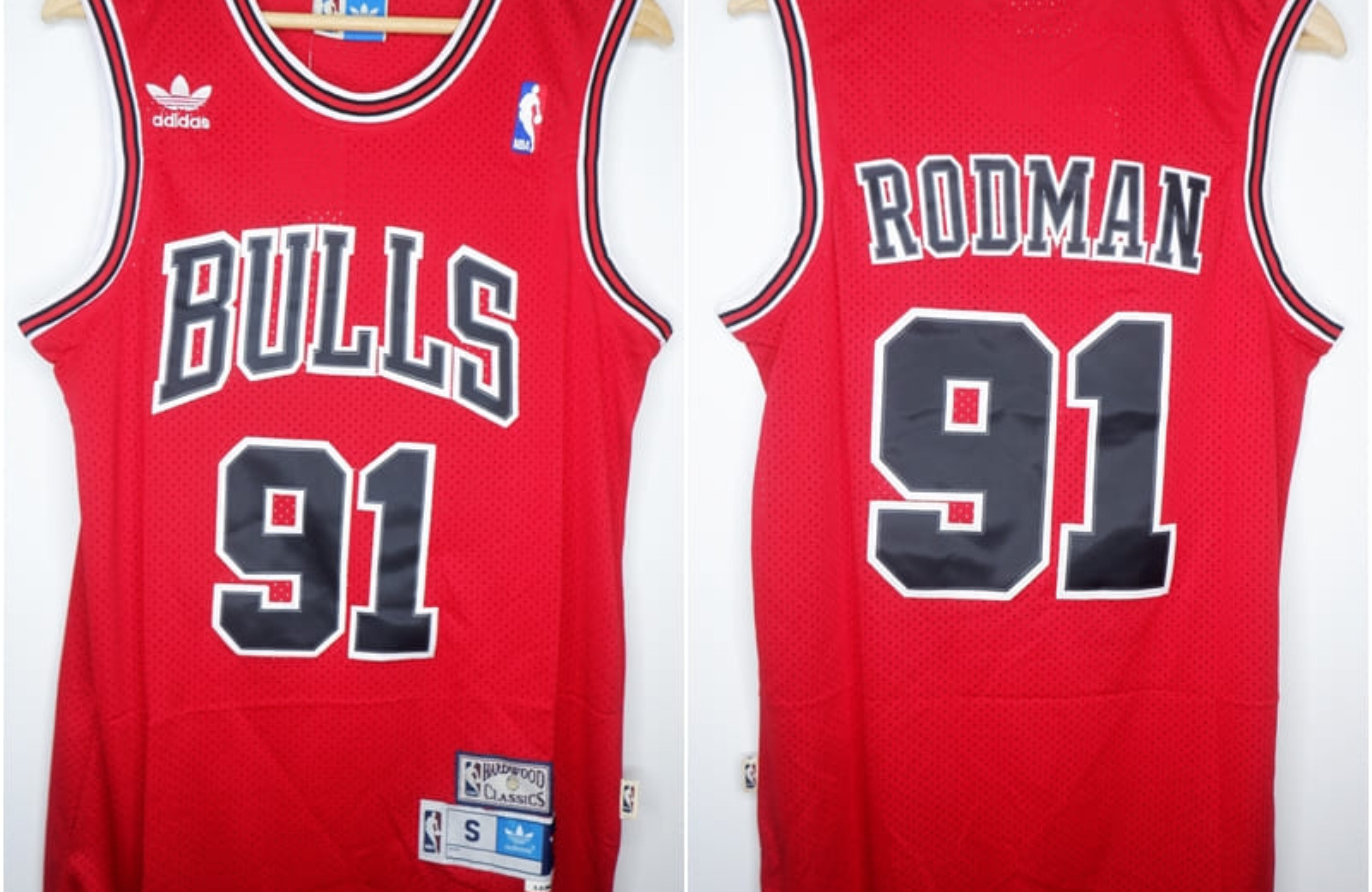 CLASSIC HWC BULLS #91 RODMAN MERAH