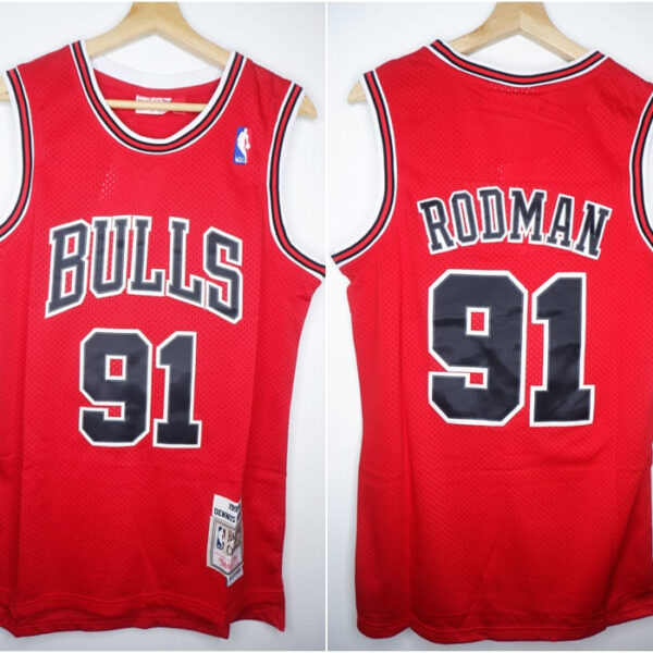 CLASSIC HWC BULLS #91 RODMAN MERAH