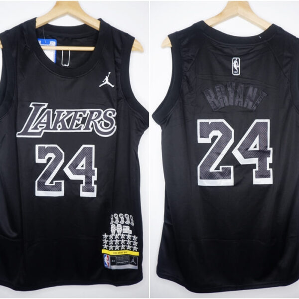 MVP EDITION LAKERS #24 BRYANT HITAM LOGO JORDAN