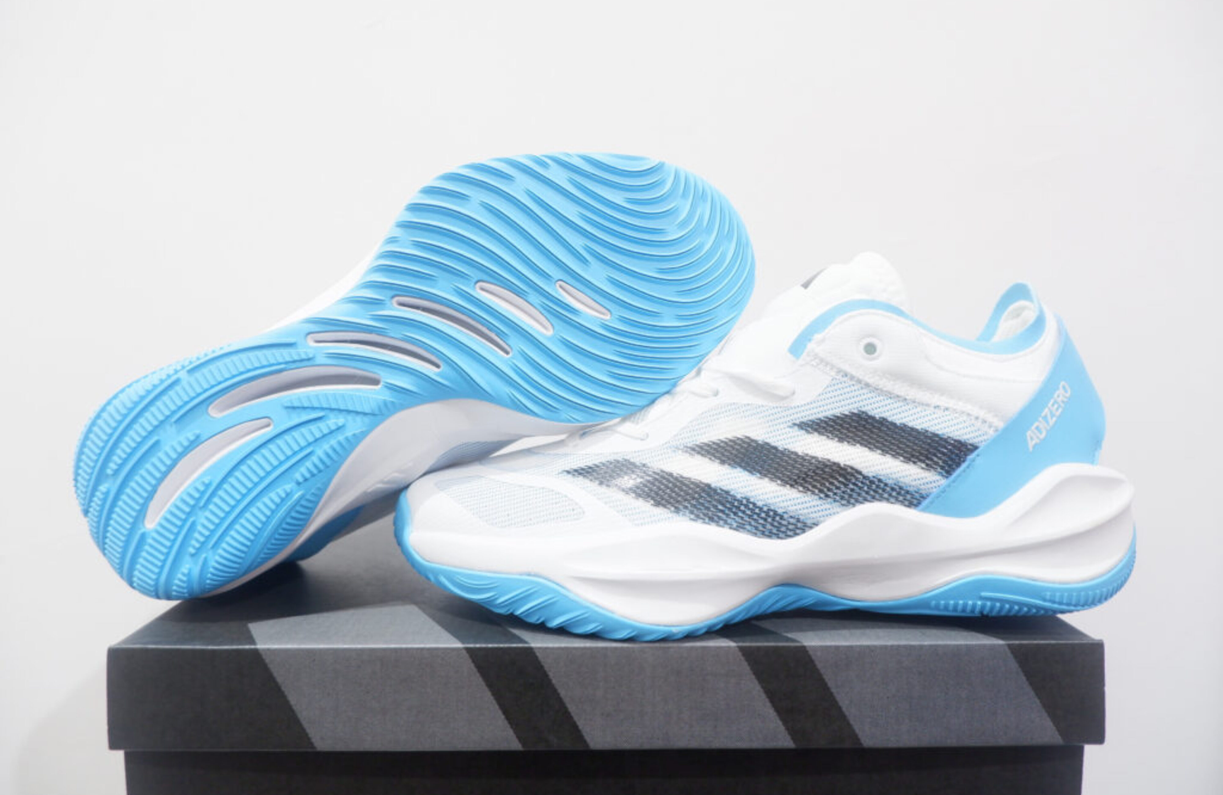 ADIDAS ADIZERO SELECT 2.0 LOW WHITE COBALT
