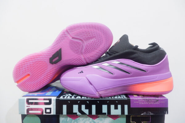ADIDAS DAME 9 LOW PURPLE BURST