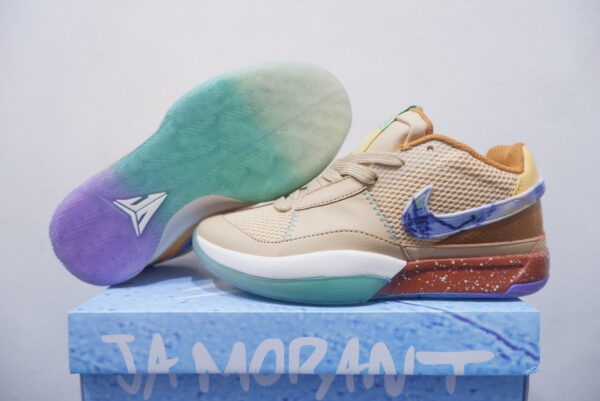 KIDS NIKE JA 1 LOW MISMATCHED YELLOW
