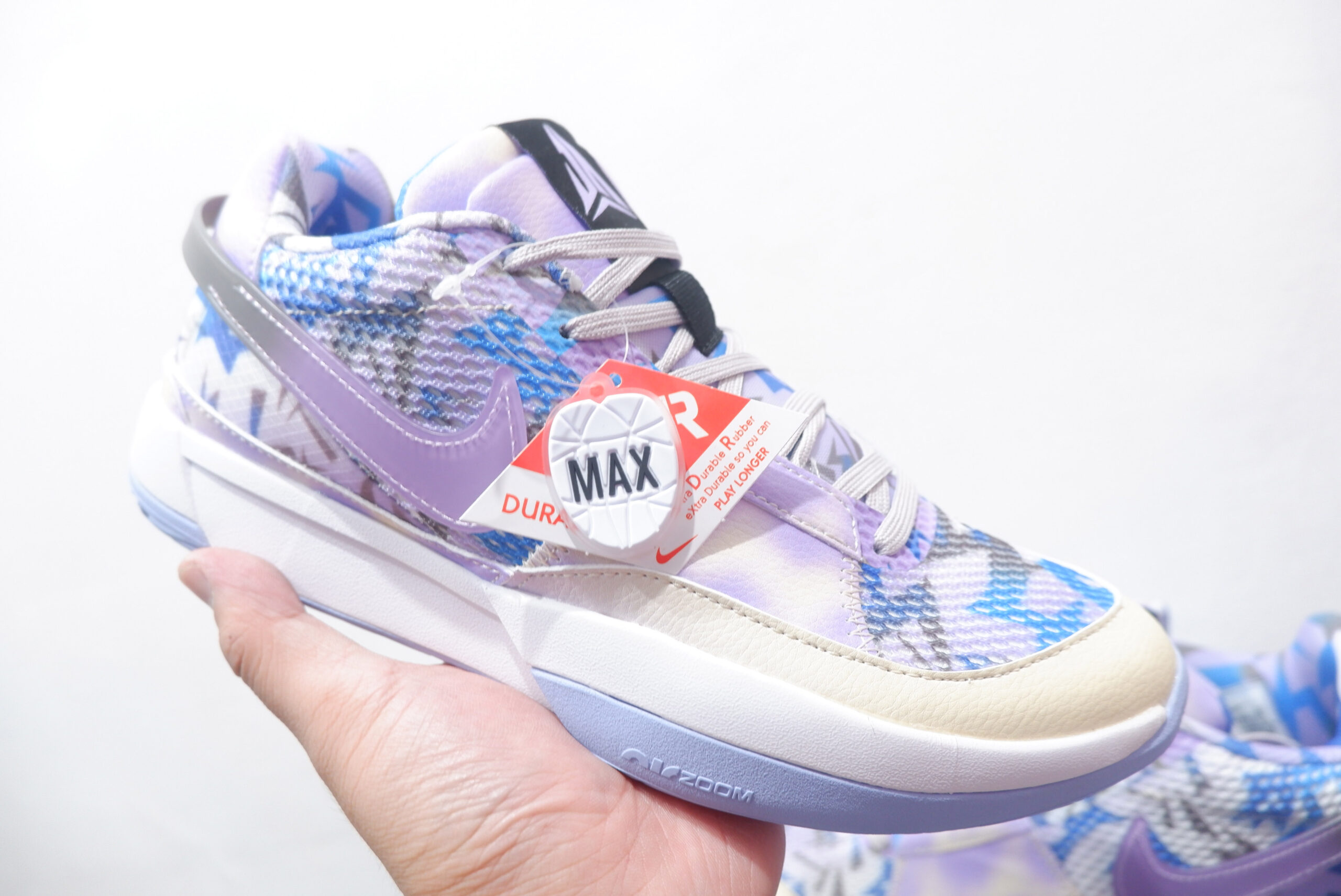NIKE JA 1 LOW PURPLE CAMO