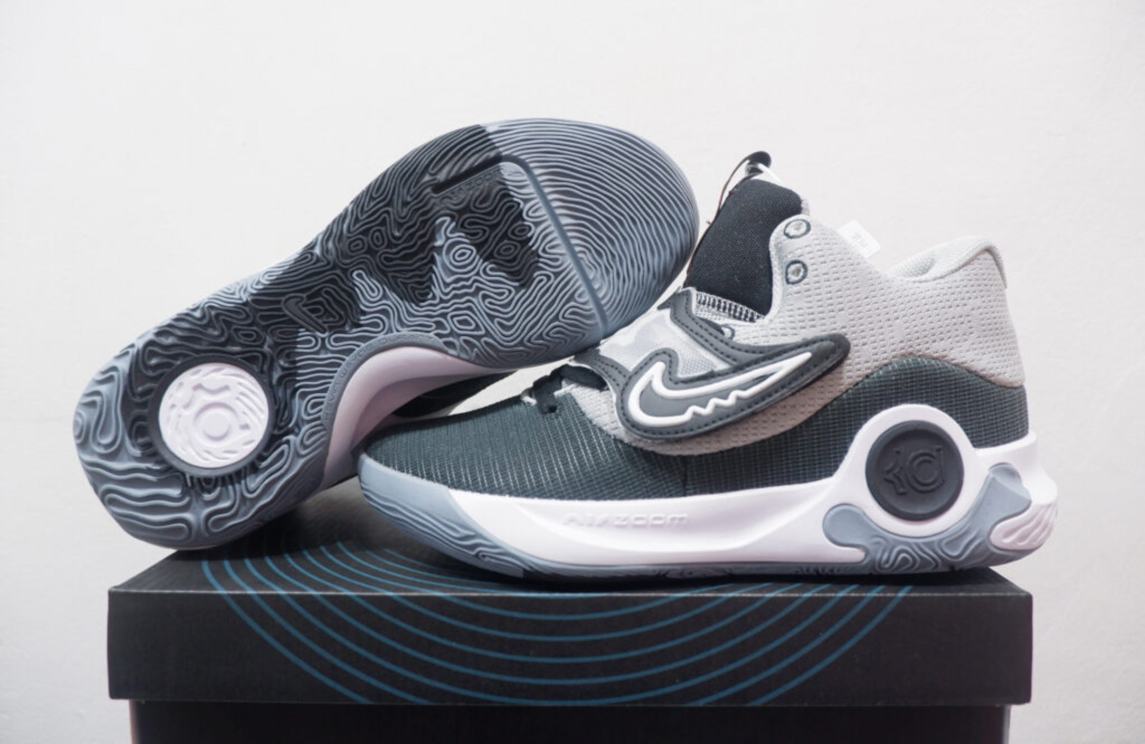 NIKE KD TREY 5 10 HIGH COOL GREY