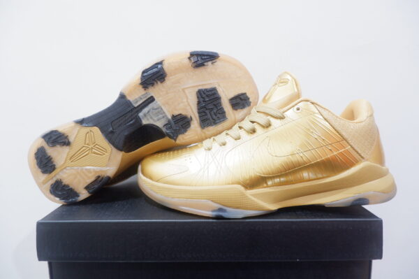 NIKE KOBE 5 PROTRO LOW LIQUID GOLD