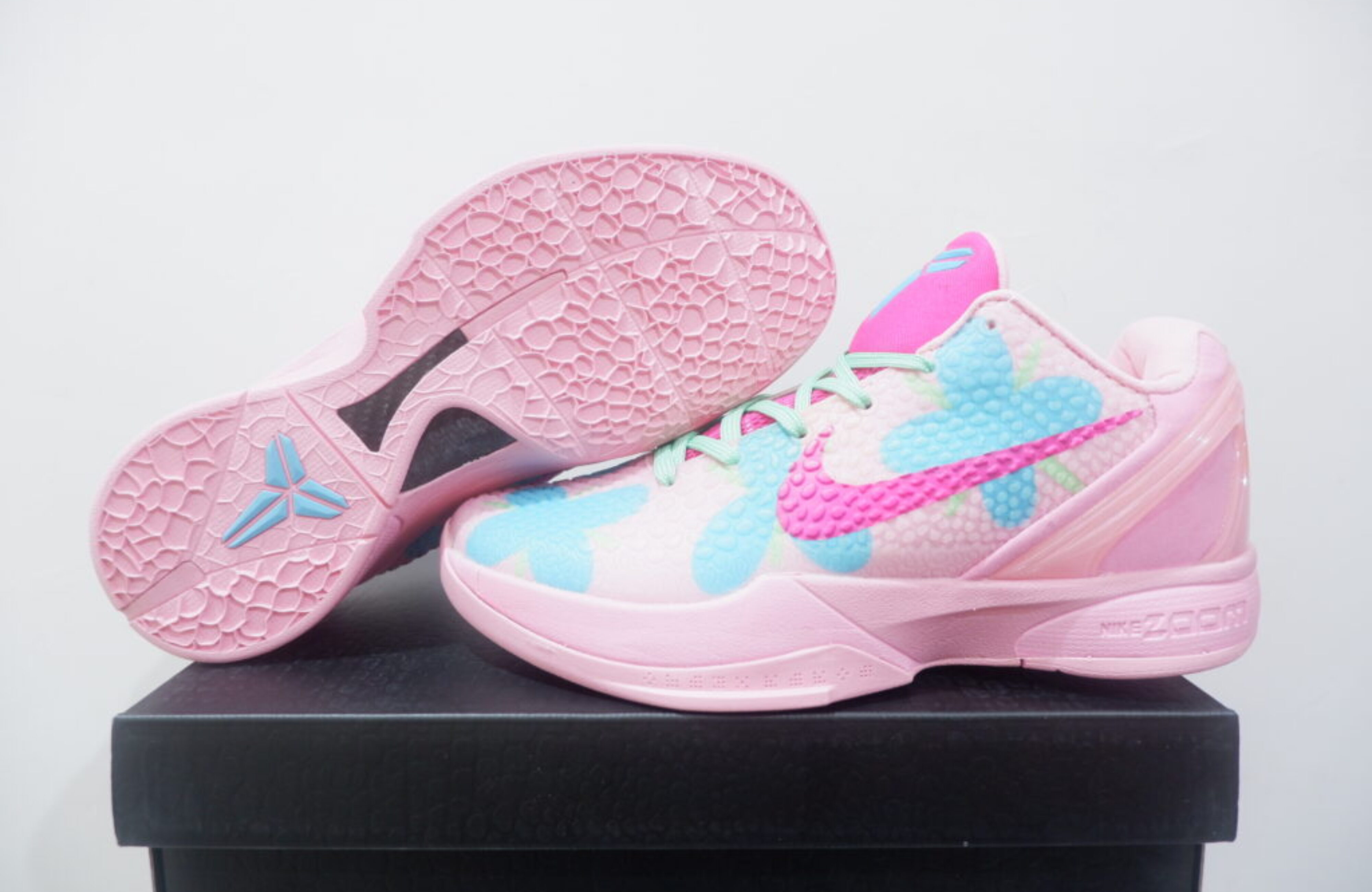 NIKE KOBE 6 PROTRO LOW DEMAR DEROZAN PINK