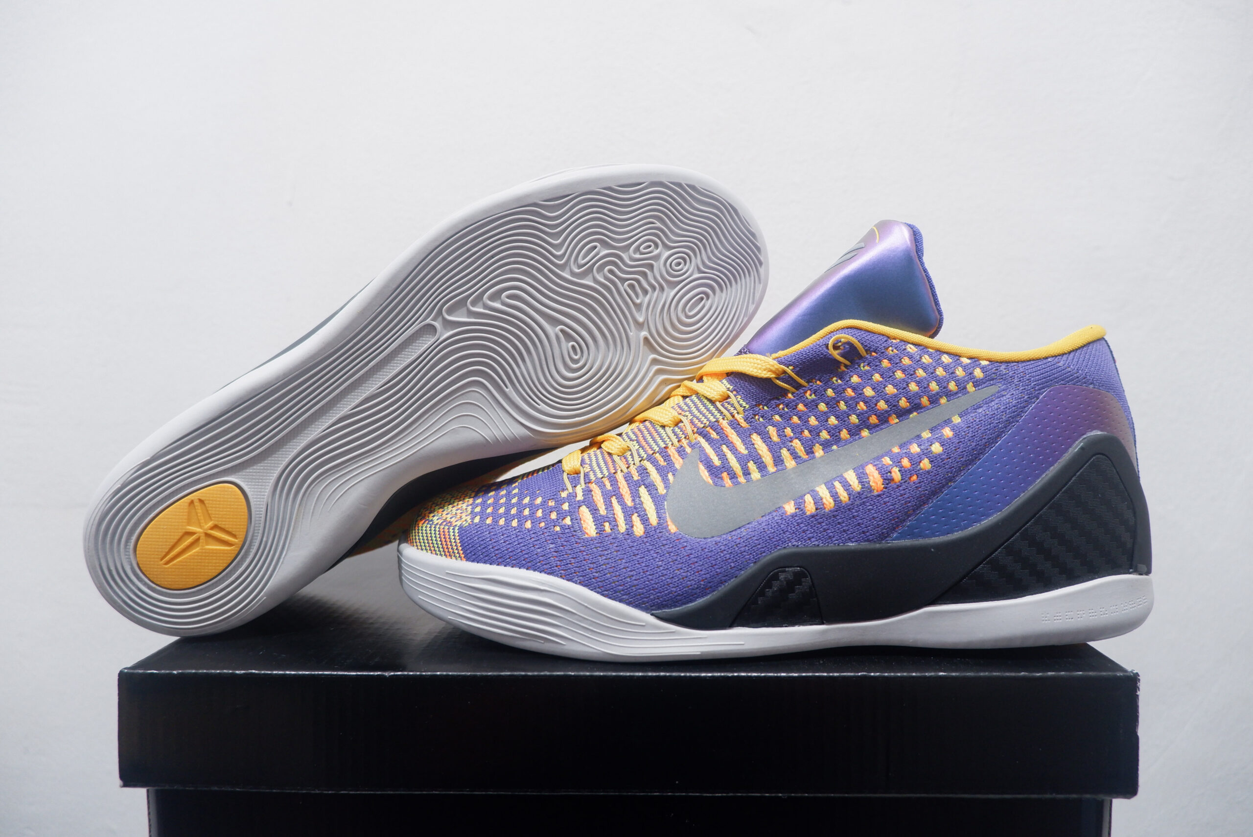 NIKE KOBE 9 ELITE PROTRO LOW LAKERS