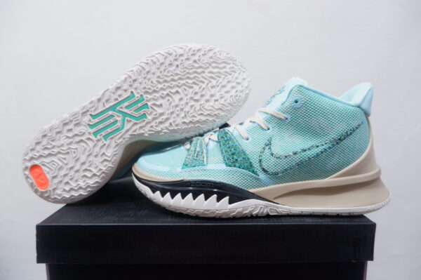 KIDS NIKE KYRIE 7 HIGH LIGHT AQUA