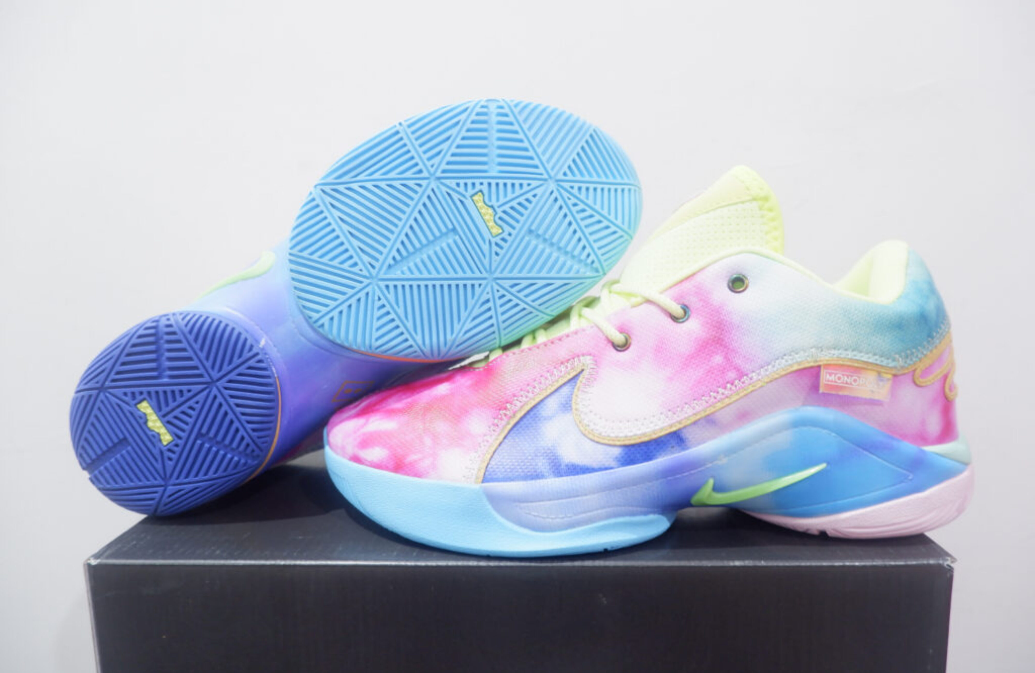 NIKE LEBRON 22 LOW MONOPOLY X TIE DYE
