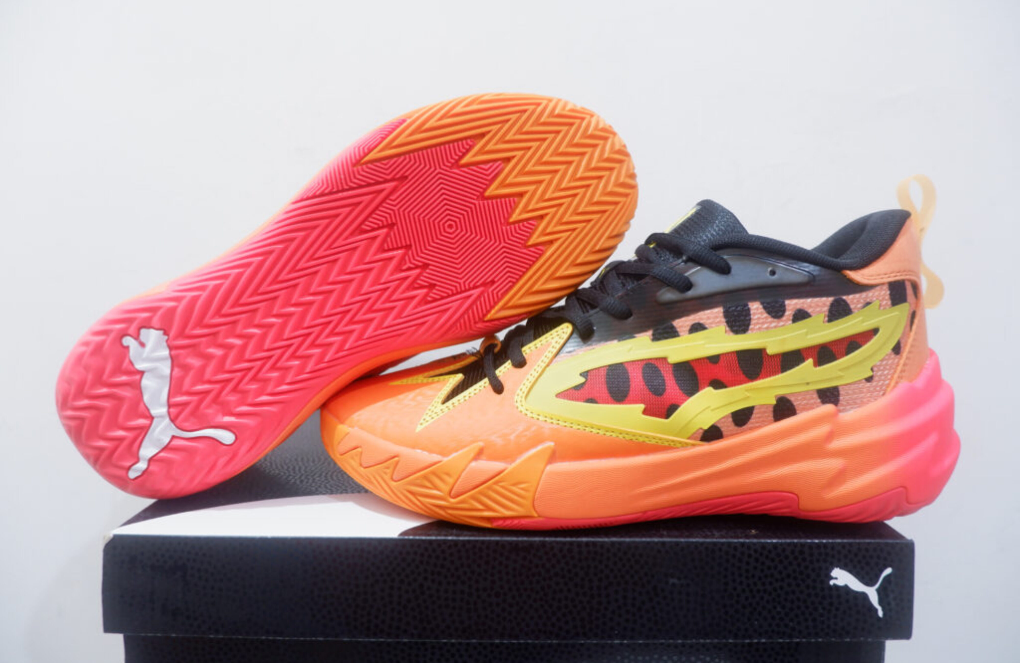 PUMA SCOOT 1 LOW SHOCK ORANGE
